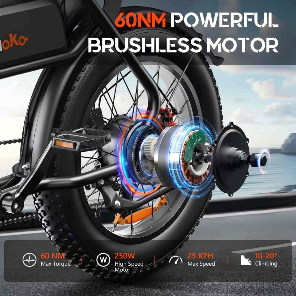 emoko c99 city ebike | 250w motor, 90km range, iron frame | affordable urban commuter electric bike