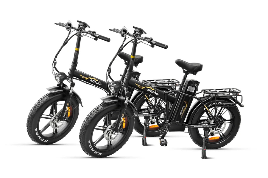 emoko c94 long range cargo ebike: 200km range for food delivery & heavy loads