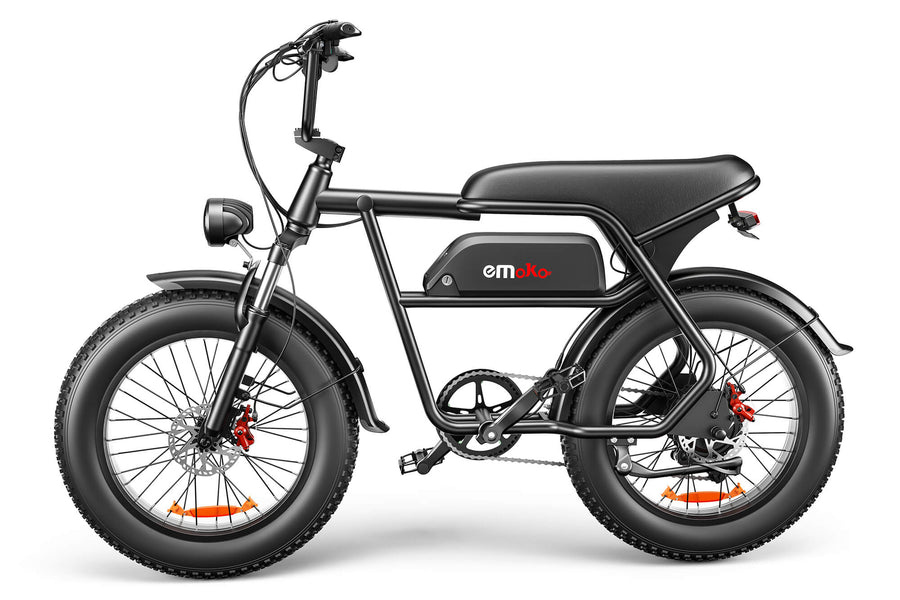 emoko c99 city ebike | 250w motor, 90km range, iron frame | affordable urban commuter electric bike