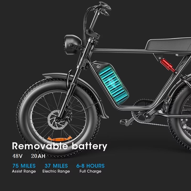 emoko c91 fat tire electric bike – high performance b2b e bike solution